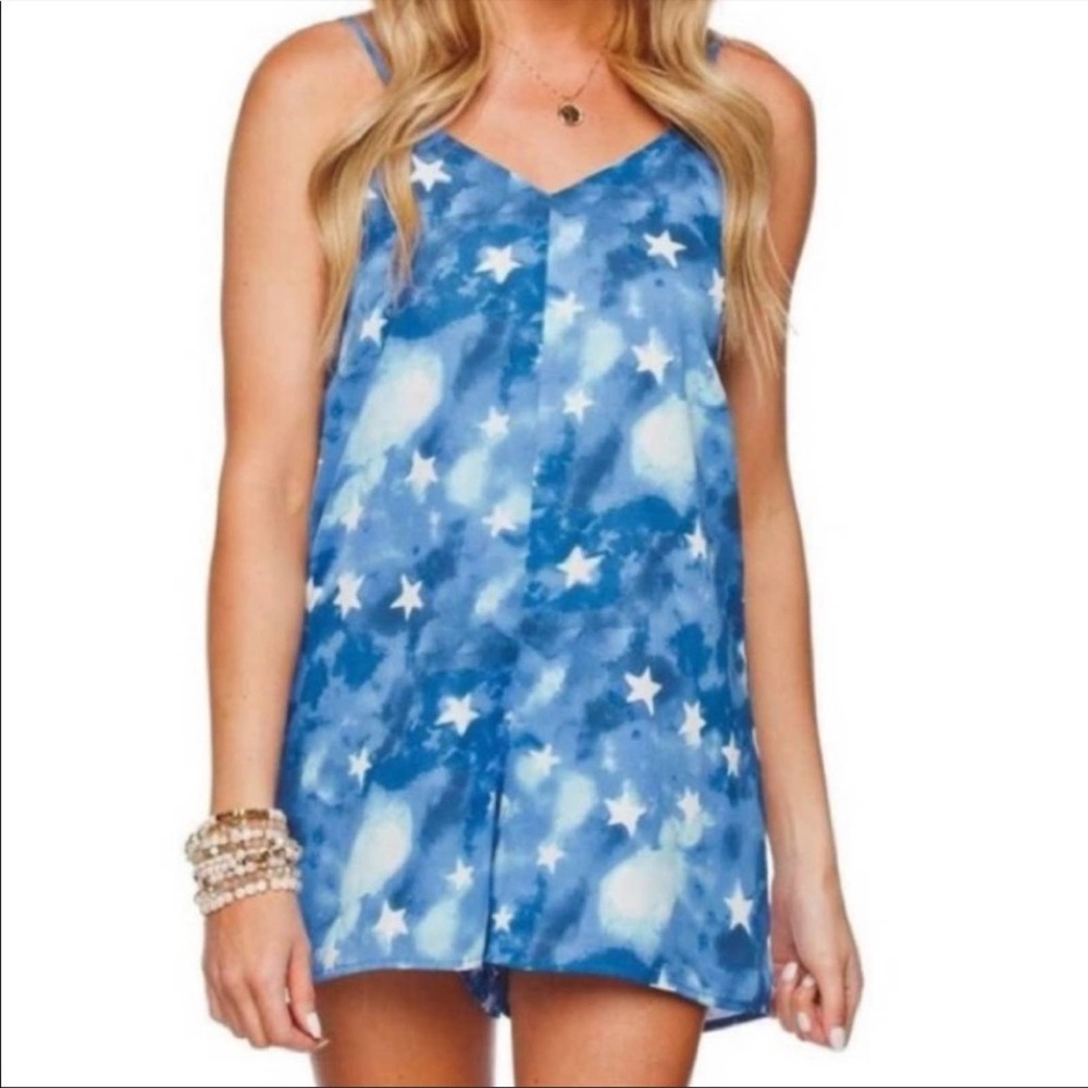 BuddyLove Cara Americana‎ Romper July 4th Women’s Size M Medium